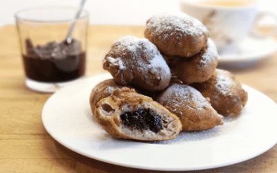Pączki serowe z ziarenkami chia